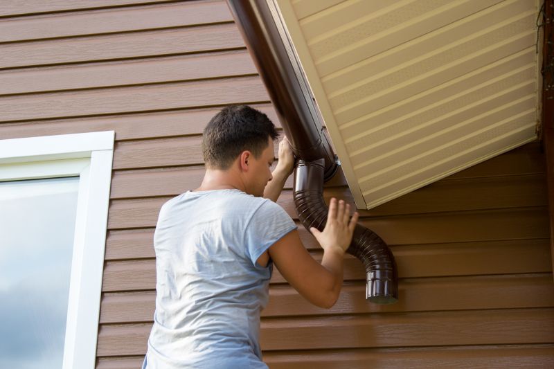 Porch Gutter Installation